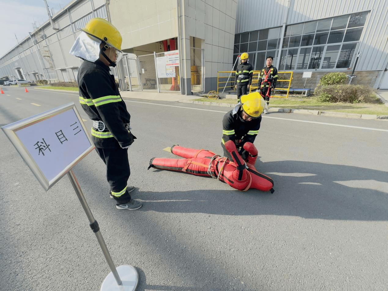 高新区应急管理局组织工贸企业开展安全生产技能大练兵大比武活动，提升应急处置能力  第3张
