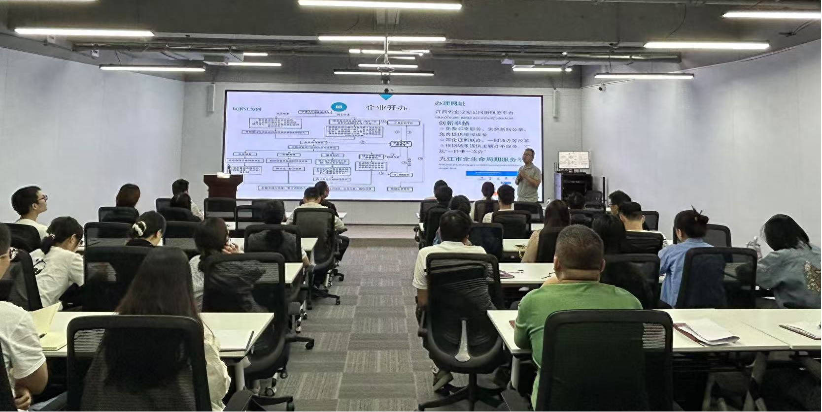 九江市行政审批局持续开展年轻干部每周一课，优化营商环境政务服务质效  第1张