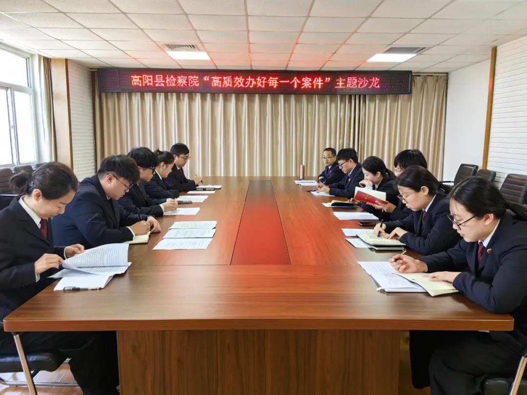 高阳检察院双创行动：提升法律监督质效，打造检察品牌新高度  第2张