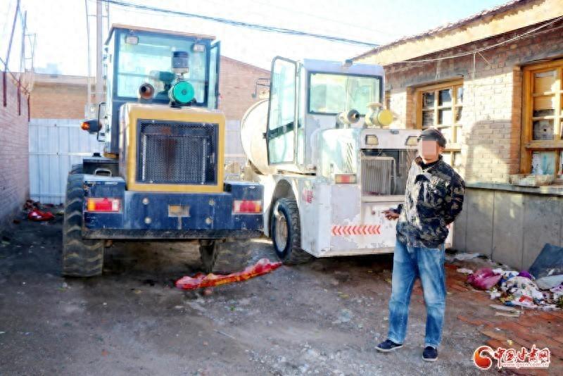100 余万元大型工程车辆被盗，景泰警方快速破案  第1张