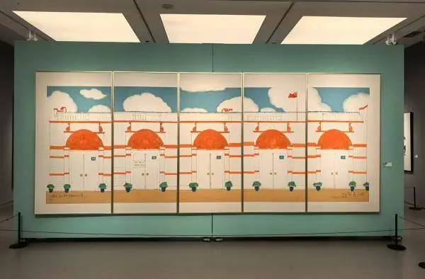 走进上海中国画院美术馆，一览长江流域风土人情和壮美景观  第3张