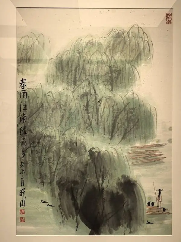 走进上海中国画院美术馆，一览长江流域风土人情和壮美景观  第5张
