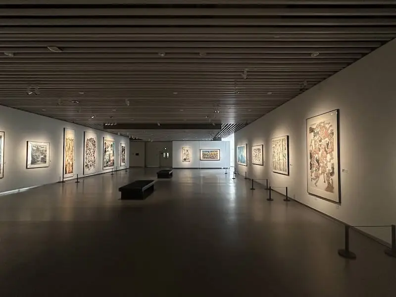 走进上海中国画院美术馆，一览长江流域风土人情和壮美景观  第6张