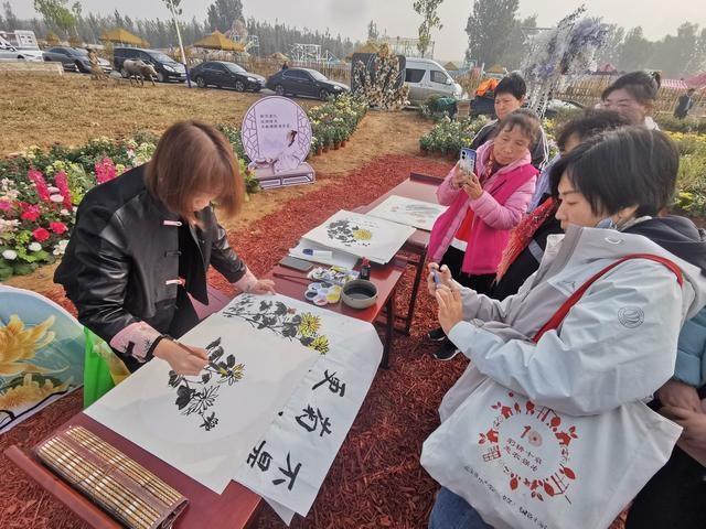 深秋菊香四溢，平谷 200 亩菊花大棚等你来，700 平展区好逛又好玩  第4张