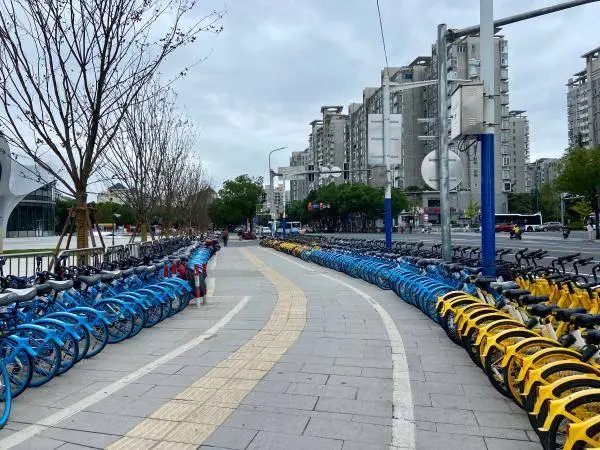 非机动车围城！城市空间有限，如何解决地铁站停放难题？  第2张