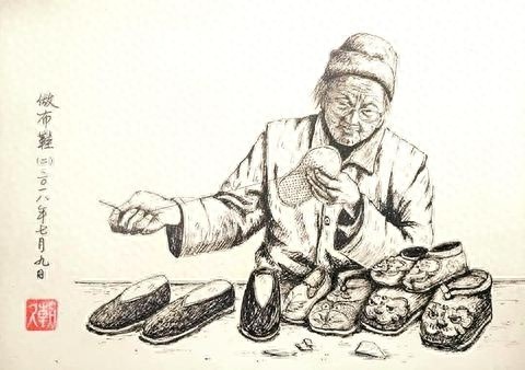 惊！九十岁蒋婆婆做布鞋，陌生男子全包了！她为何百感交集？