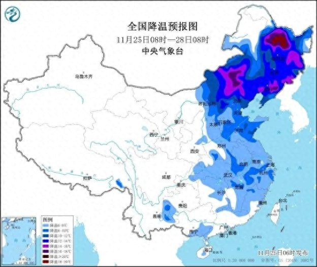 惊爆！西安11月24 - 25日降水天气，背后还有哪些影响？  第1张