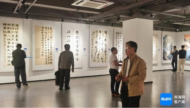 惊！庆祝建国75周年，海南书画展118件大作亮相  第2张