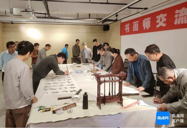 惊！庆祝建国75周年，海南书画展118件大作亮相  第3张