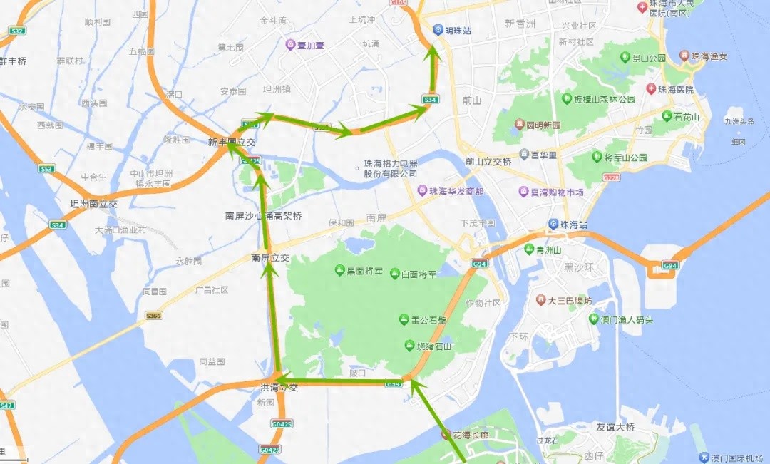 12月25日珠海交通管制！烟花表演期间这些路段将封闭，市民需提前绕行  第1张
