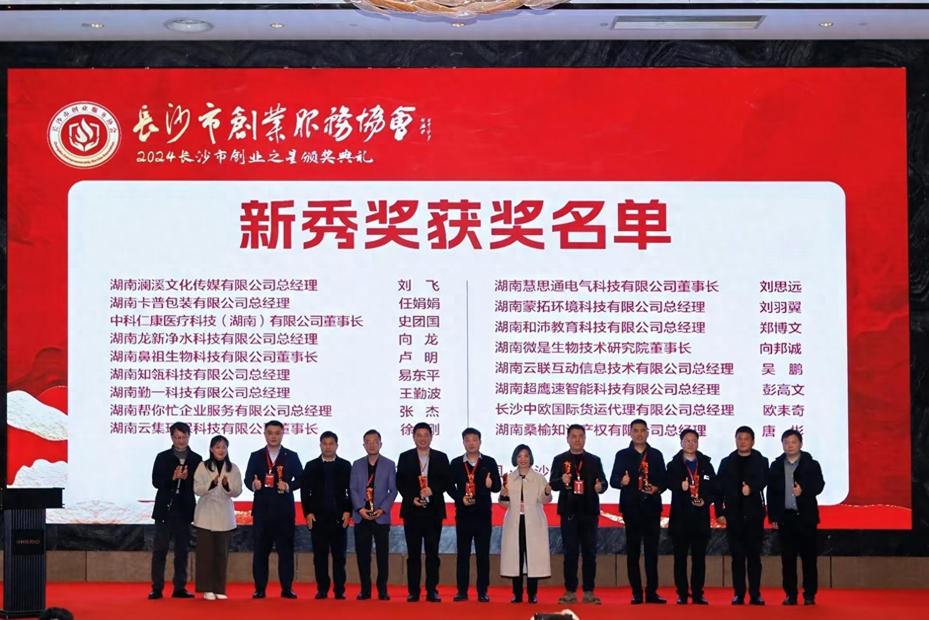 2024长沙创业之星揭晓！17家企业获新秀奖，10家企业创新先锋，大学生项目风华正茂
