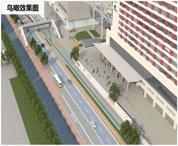 济南过街天桥家族再添新成员！齐鲁医院南门与趵突泉南路交叉口过街天桥规划曝光，交通便利再升级