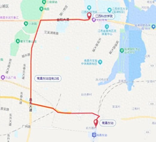 重磅！南昌东站定制2线、3线即将开通，瑶湖高校园区师生及昌东片区居民出行更便捷