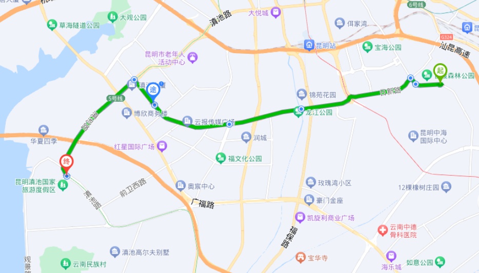 2024上合昆明马拉松：6条定制公交专线+2条摆渡专线，参赛选手免费乘车，昆明公交全力护航赛事  第2张