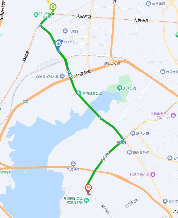 2024上合昆明马拉松：6条定制公交专线+2条摆渡专线，参赛选手免费乘车，昆明公交全力护航赛事  第3张