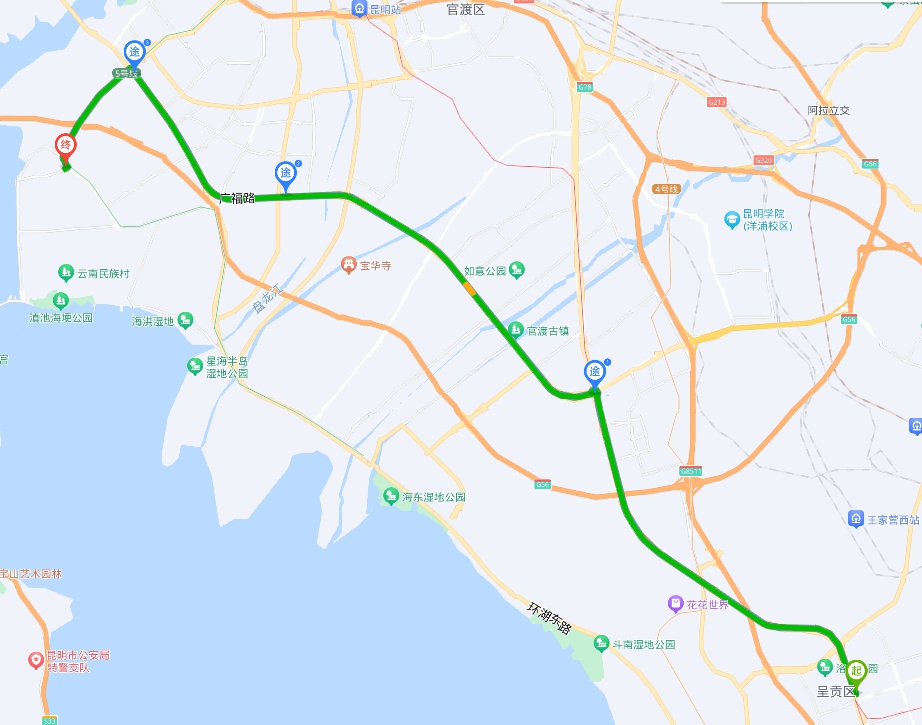 2024上合昆明马拉松：6条定制公交专线+2条摆渡专线，参赛选手免费乘车，昆明公交全力护航赛事  第6张