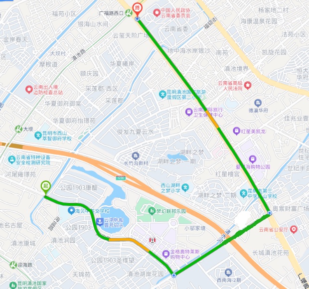 2024上合昆明马拉松：6条定制公交专线+2条摆渡专线，参赛选手免费乘车，昆明公交全力护航赛事  第7张
