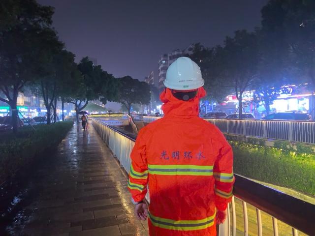 光明区水务局全员防汛备勤，橙色身影守护万家平安  第4张