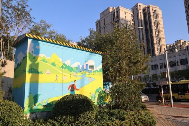 右安门街头电缆箱体华丽变身，艺术风景获市民点赞  第5张