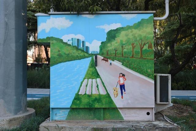 右安门街头电缆箱体华丽变身，艺术风景获市民点赞  第6张