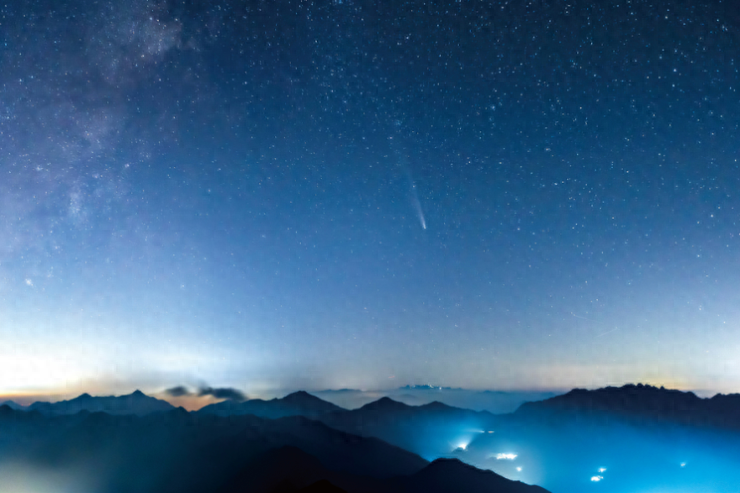 10 月 24 日晚 9 点，杭州地区最后的最佳观测期，你看到这颗彗星了吗？