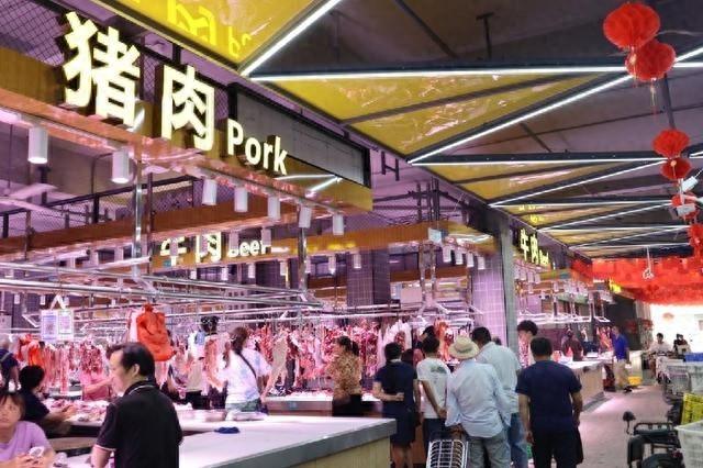 白云区云城街萧岗农贸市场大变身！居民购物更舒心