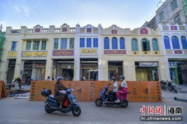 海口骑楼历史文化街区修缮工程接近尾声，限时步行街即将亮相  第1张