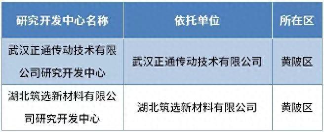 黄陂区 5 家企业入选武汉市企业研究开发中心备案名单，你知道吗？  第1张