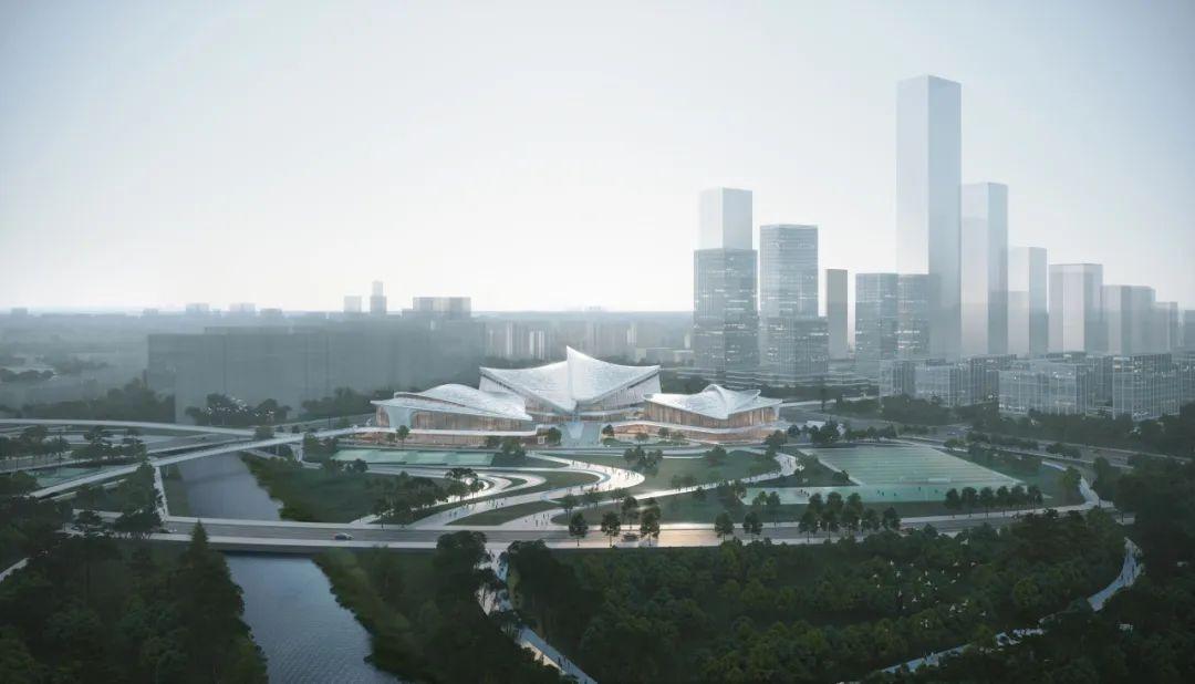上海将新建一体育中心，造型似玉兰花，面积超 12 万平方米  第6张