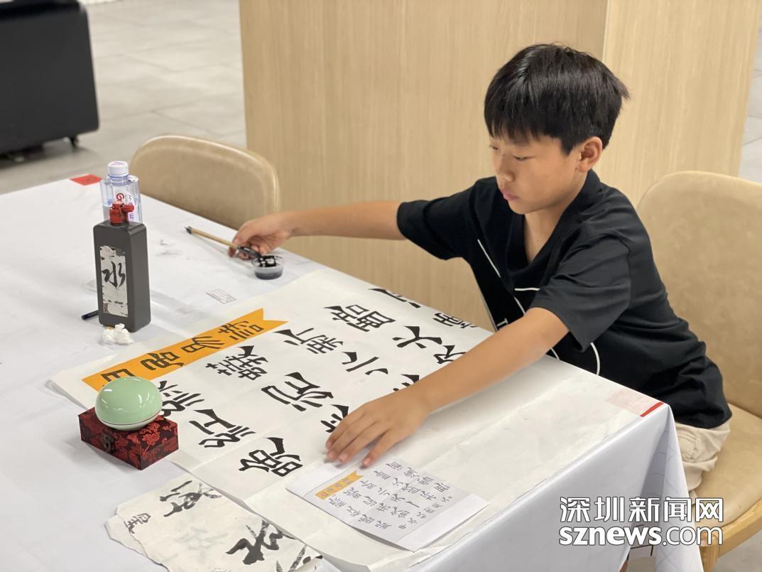 2024 年第十三届深圳市中小学生主题书法大赛决赛圆满举行，你参加了吗？  第3张