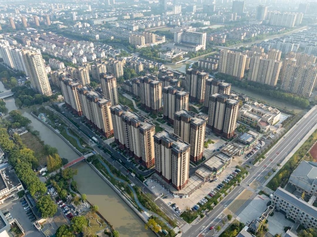 惊！嘉善兴贤路安置房周边绿道环通，从杂乱荒凉到步步皆绿  第1张