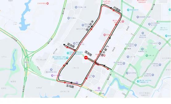 惊！重庆南岸区莲池路交通管制，原因竟是27号线隧道建设？  第3张
