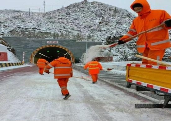 山西多地降雪，交控集团如何迎寒而上保出行？  第3张