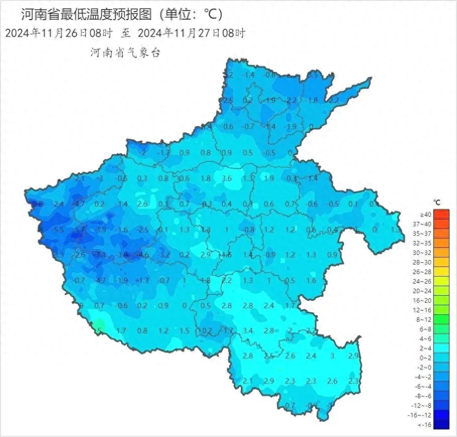 寒潮来袭！河南明晨最低-8℃，7到8级阵风预警，保暖必备攻略  第1张