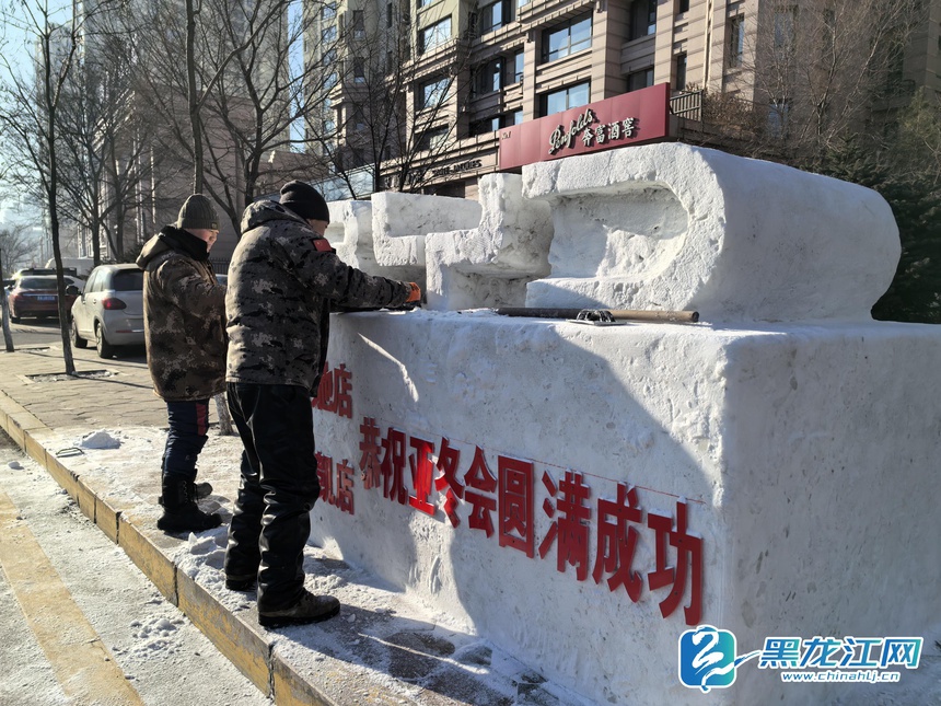 哈尔滨道里区打造14个新能源汽车冰雪景观，开启梦幻之旅，引领新经济热潮  第3张