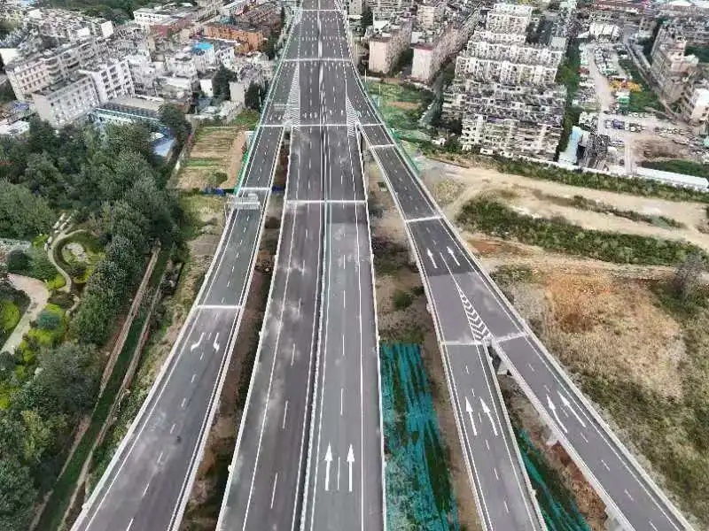 昆明市民注意！滇缅大道快速路全线通车，出行效率大幅提升，西市区交通瓶颈终得解决  第2张