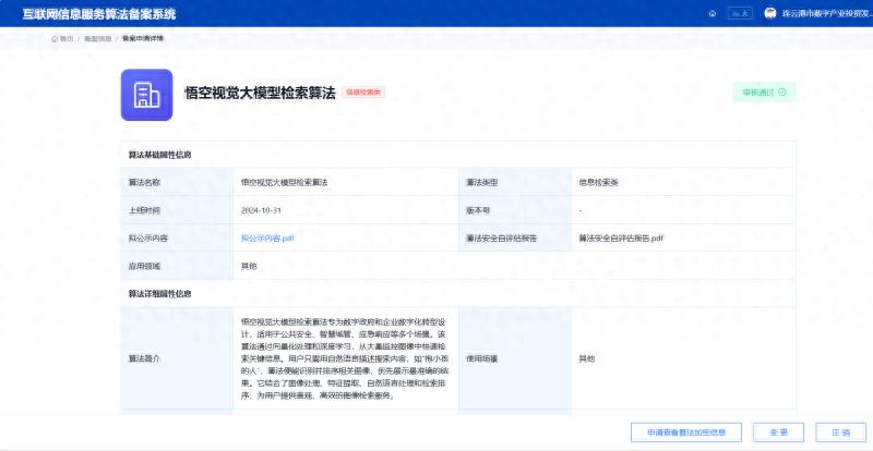 连云港悟空视觉大模型通过国家审核，AI技术如何重塑城市监控与公共安全？  第1张