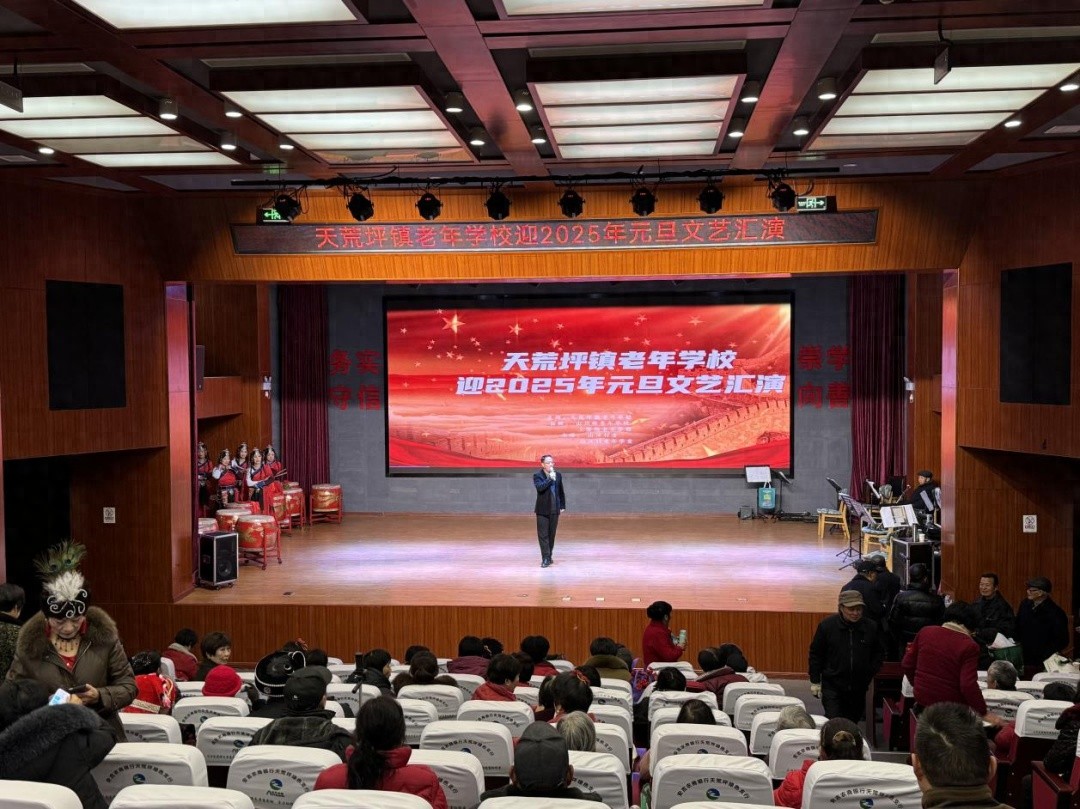 2025年元旦汇演：天荒坪镇山河村300余人共庆佳节，平安建设宣传深入人心  第1张