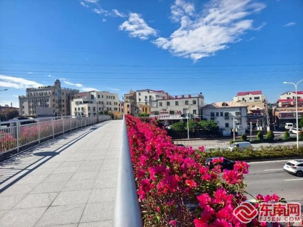 厦门集灌路前场人行天桥焕然一新，市民出行更安全更美观  第2张