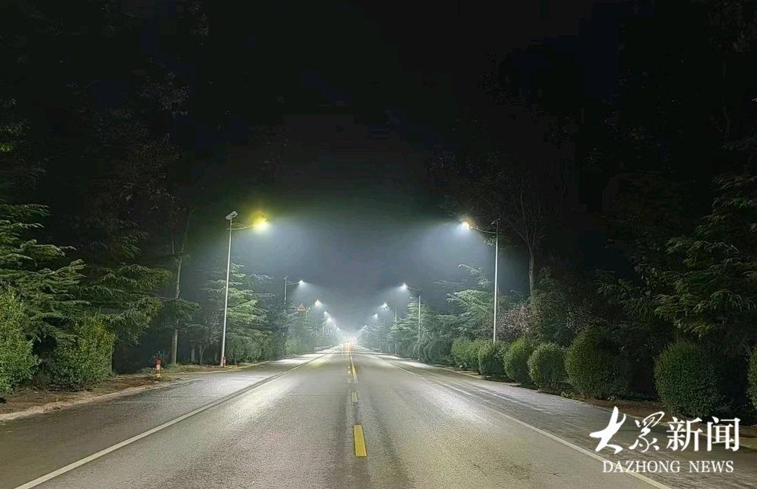 投入 8000 万！沂南县 1.5 万盏路灯照亮乡村振兴路  第2张
