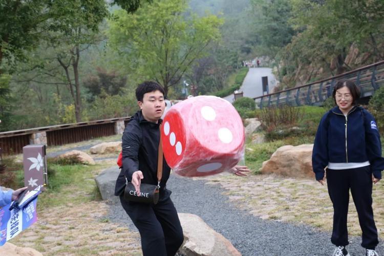 秋意渐浓，金家岭街道城市定向赛热烈开赛，金新联成亮丽风景线  第2张