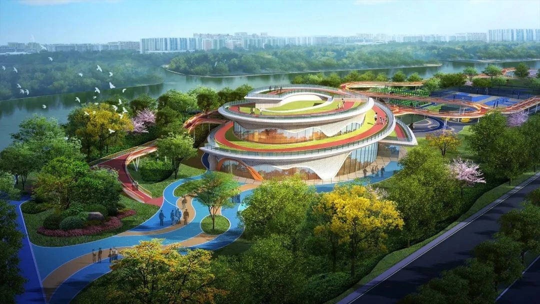 平湖城西运动飘带项目冲刺倒计时！12月揭幕，市民翘首以待  第4张