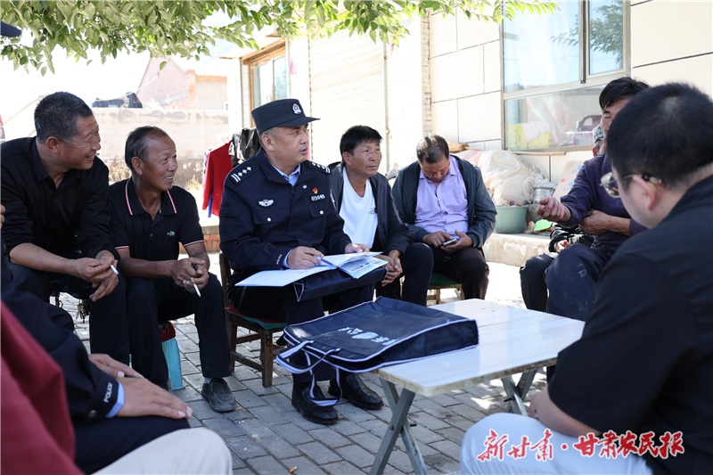 探秘民乐县六坝镇：千年古地的田园风光与现代警务的完美融合  第3张