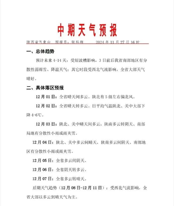 全国比冷大赛上演！27城气温创新低，西安初雪何时降临？  第1张