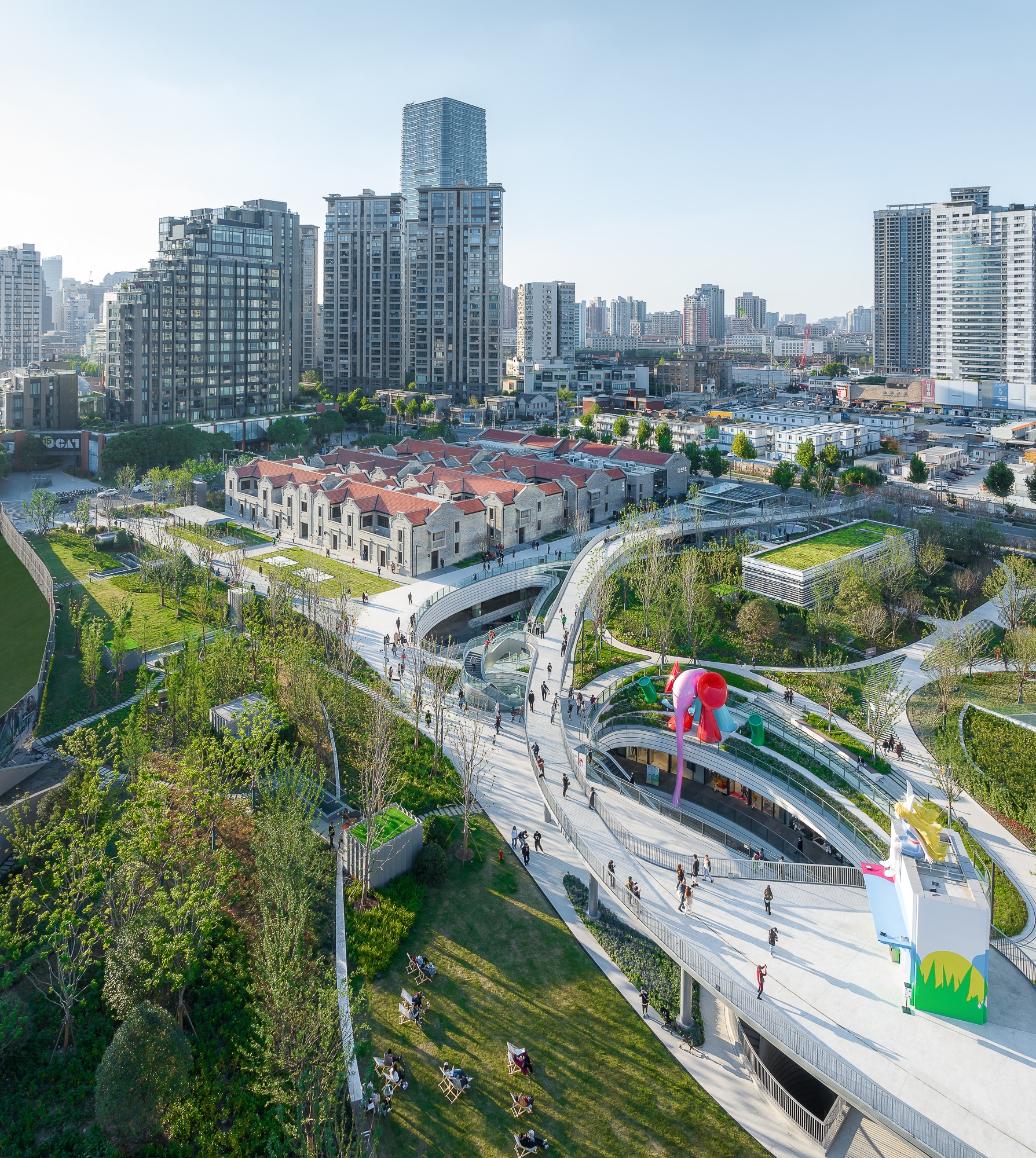 向新而行 我的2024：揭秘上海苏河湾万象天地的101CAMP城市营地，感受新生与希望的力量  第3张
