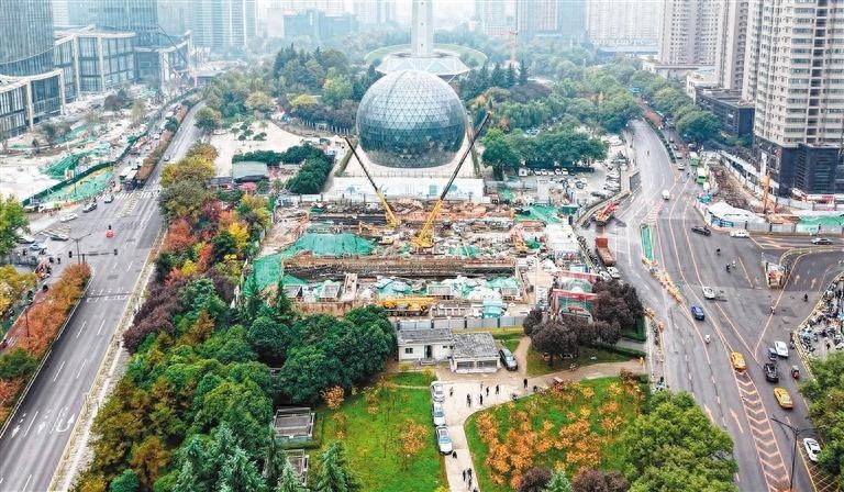 西安南北中轴线路段悄然焕新，咸宁路、明光路微改造提升城市通行效率  第1张
