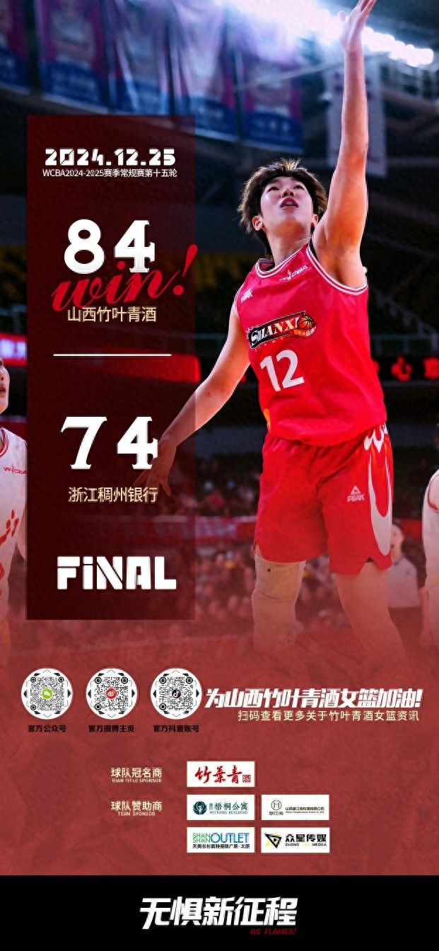 山西女篮主场全胜神话延续！揭秘她们如何以高强度防守击败浙江女篮