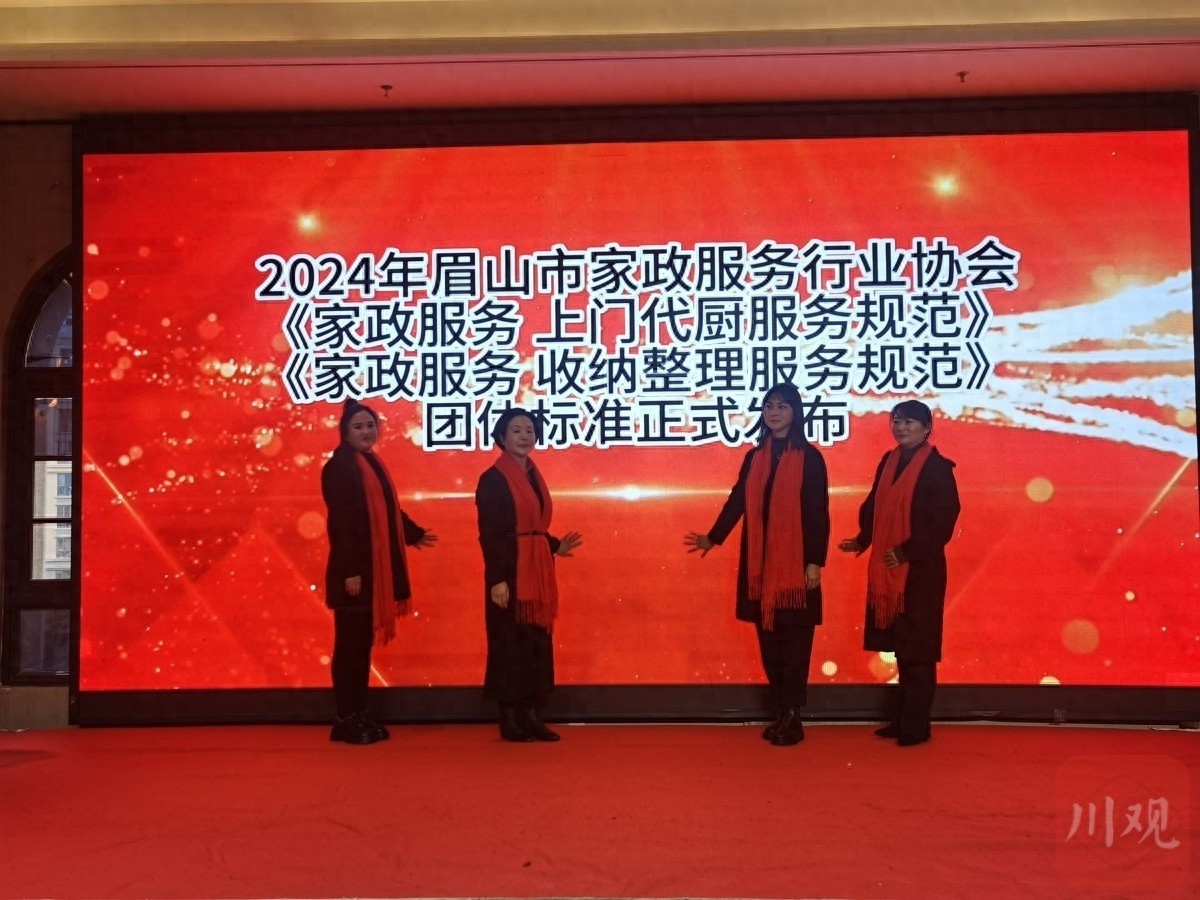 眉山率先发布全省首个家政上门代厨服务规范，保障食品安全与服务质量