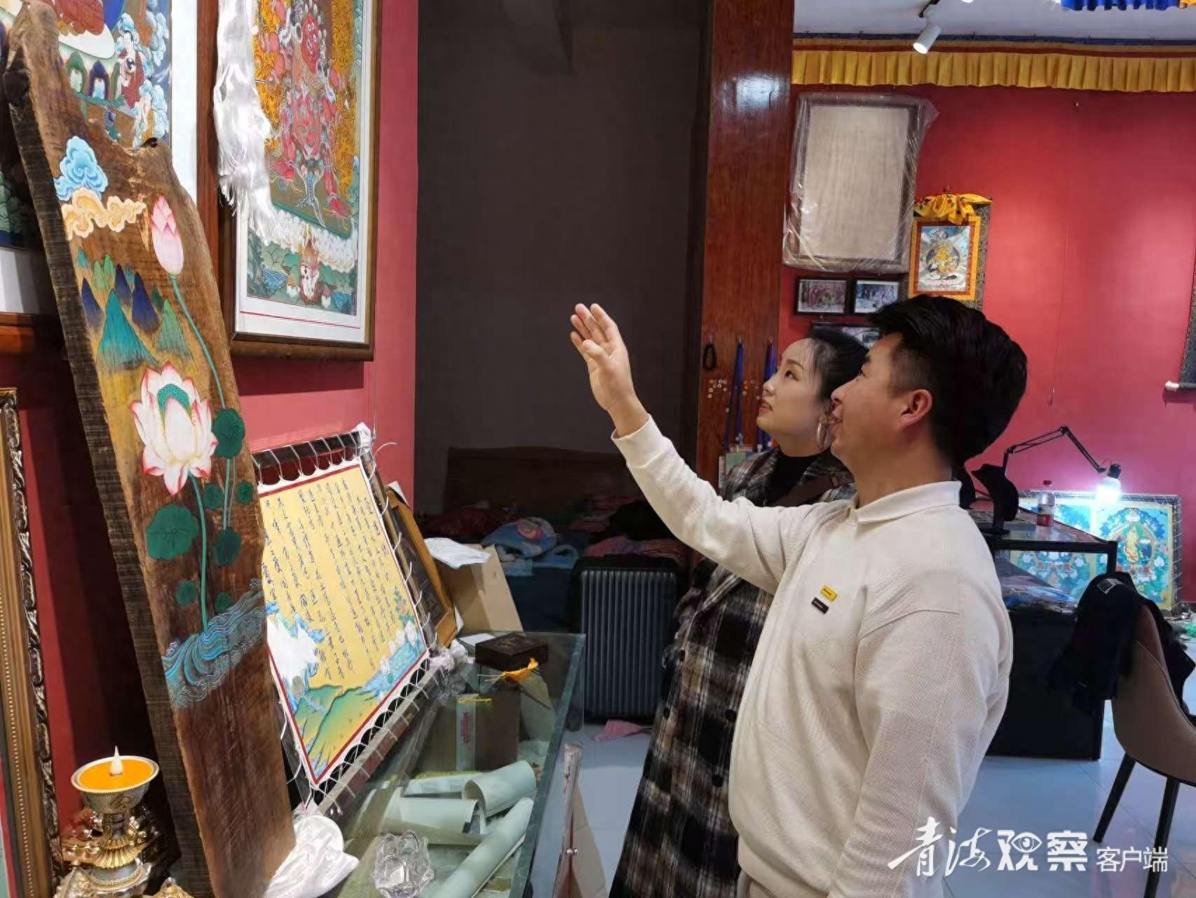 探秘唐卡艺术：华旦带你走进黄南州盛世热贡唐卡的神秘世界  第1张
