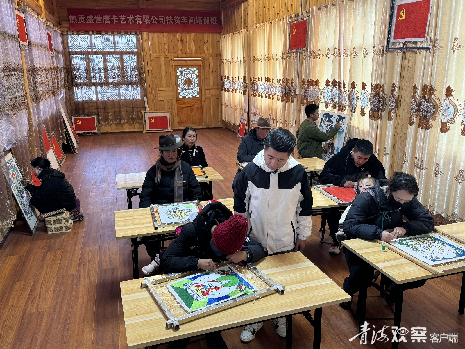 探秘唐卡艺术：华旦带你走进黄南州盛世热贡唐卡的神秘世界  第2张